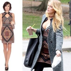 M Missoni “Diamond Intarsia” Dress IT40 ASO Gossip Girl / Blake Lively